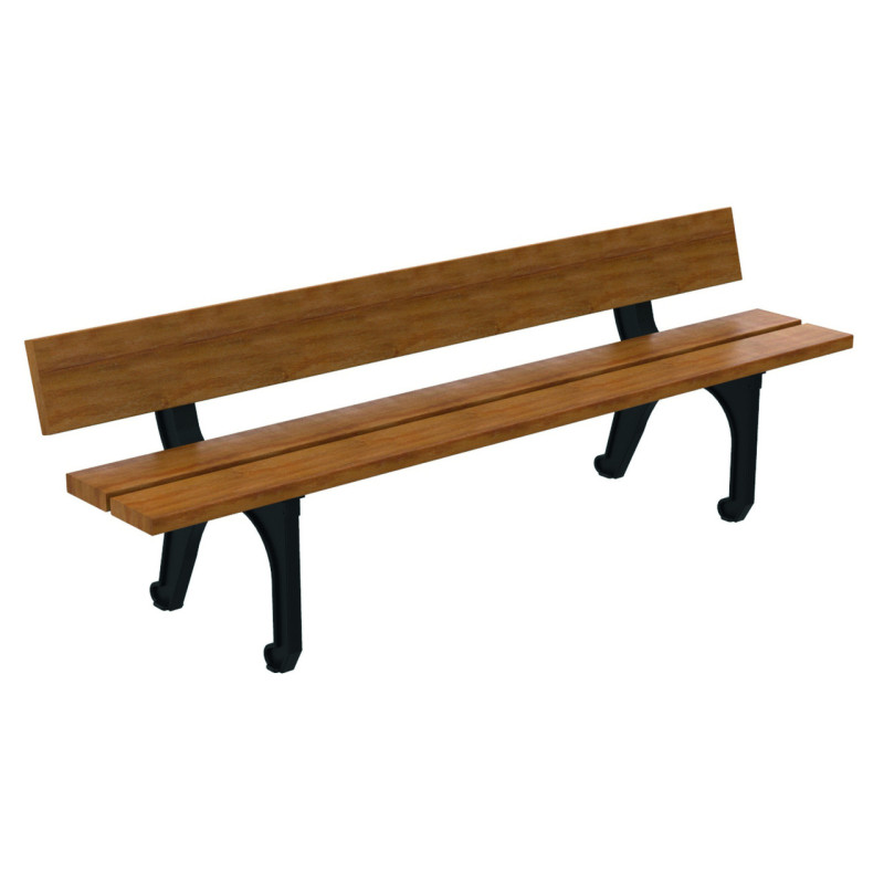 Banc public en bois ST CORENTIN