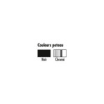 Poteau guidage métal