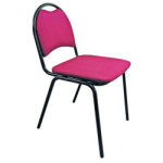 Chaise de collectivité tissu FLORE