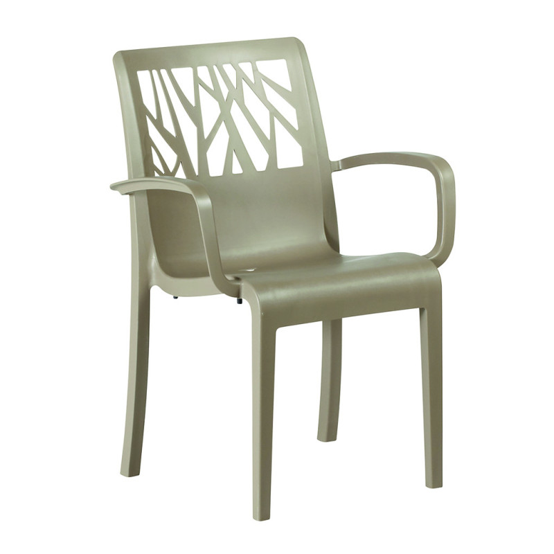 Fauteuil plastique extérieur VEGETAL