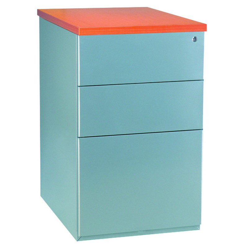 Caisson hauteur de bureau métallique