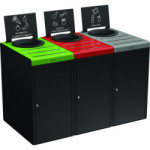 Poubelle de tri restauration AZALÉE