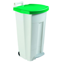 Poubelle restauration à pédale BLEUET