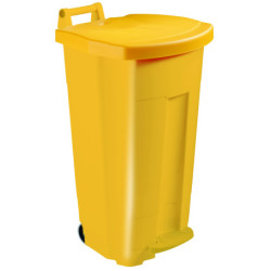 Poubelle restauration à pédale BLEUET