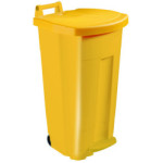 Poubelle restauration à pédale BLEUET