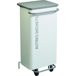 Corbeille de de tri sélectif mobile OXALYS