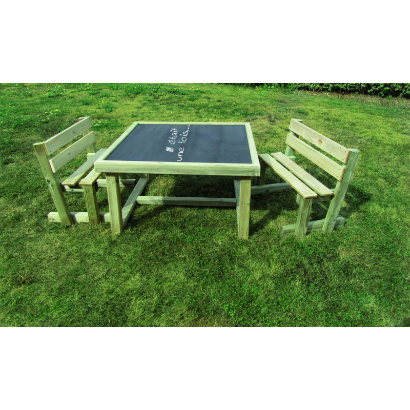 Table BANC ARDOISE enfant
