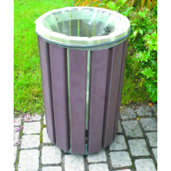 Offre Challenger : Table pique-nique plastique recyclé CITRONNELLE + Corbeille VIORNE