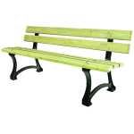 Offre Challenger :Lot de 2 bancs ST URBAIN + 2 corbeilles PILOSELLE 2 flux