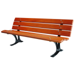 Lot de 2 bancs ST PAUL + 2 corbeilles PILOSELLE 2 flux