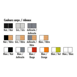 Offre Challenger : armoire à rideaux 2 M