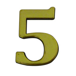 Numéro de maison CHIFFRE ZAMAK - LAITON - POLYPRO