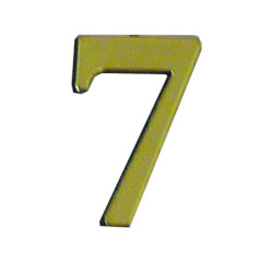 Numéro de maison CHIFFRE ZAMAK - LAITON - POLYPRO