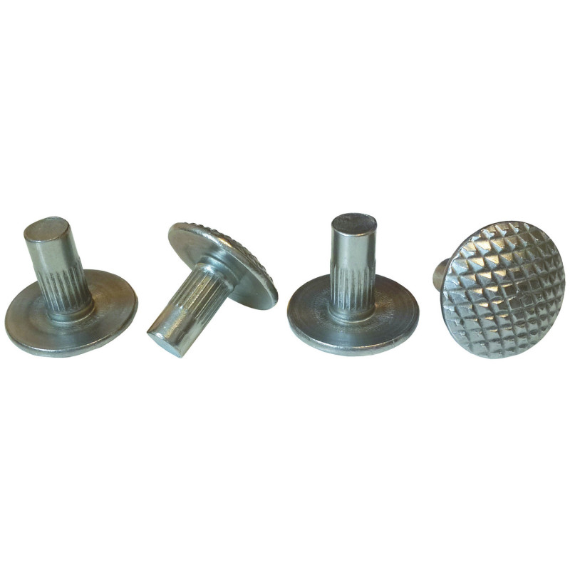 Lot de 100 clous podotactiles