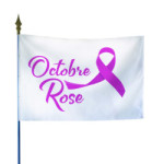 Modèle A fond blanc écriture rose