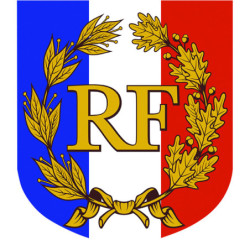 Tricolore avec R.F. + palmes