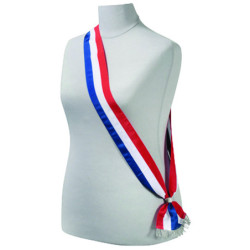 Echarpe tricolore jeune élu