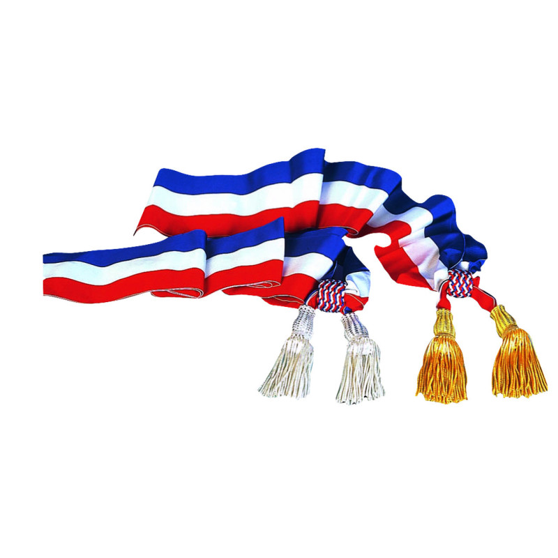 Echarpe tricolore élu