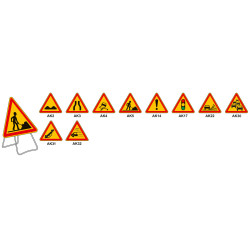 Panneau de danger TYPE AK
