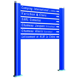 Lame aluminium LATTE SIGNALETIQUE