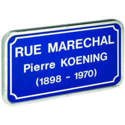 Panneau de rue