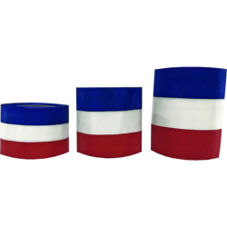 Ruban d'inauguration bleu, blanc, rouge