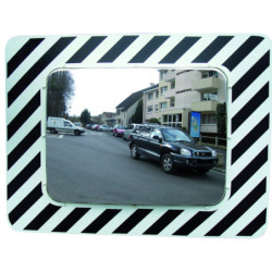 Miroir routier agglomération INOX