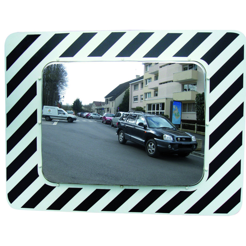 Miroir routier agglomération INOX