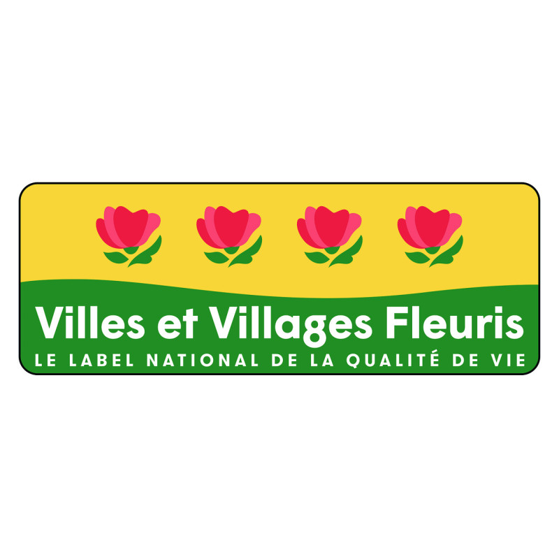 Panneau VILLE FLEURIE ou VILLAGE FLEURI