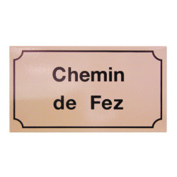 Option pour plaque de rue EMAIL