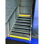 Plaque contremarche en aluminium