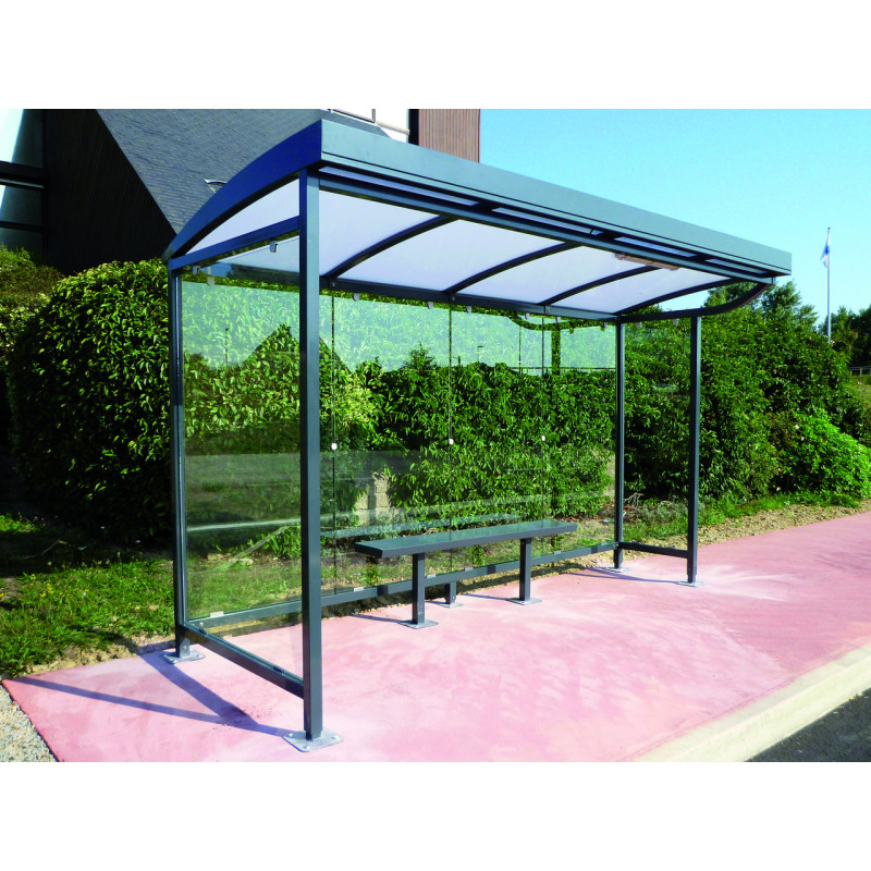 Abri bus en acier NEW GRAND LIEU