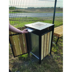 Poubelle de parc CORYDALIS