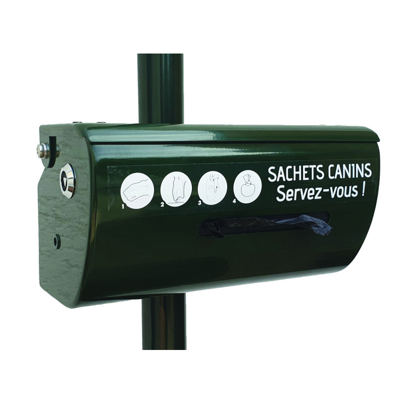 Distributeur rouleau hygiène canine