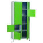 Casiers pour élèves visitables