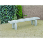 Banquette extérieure béton STE MARTHE