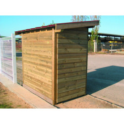 Abri bus en bois CAMPAGNE