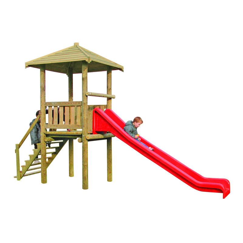 Structure multi-jeux TOUR OLIVE