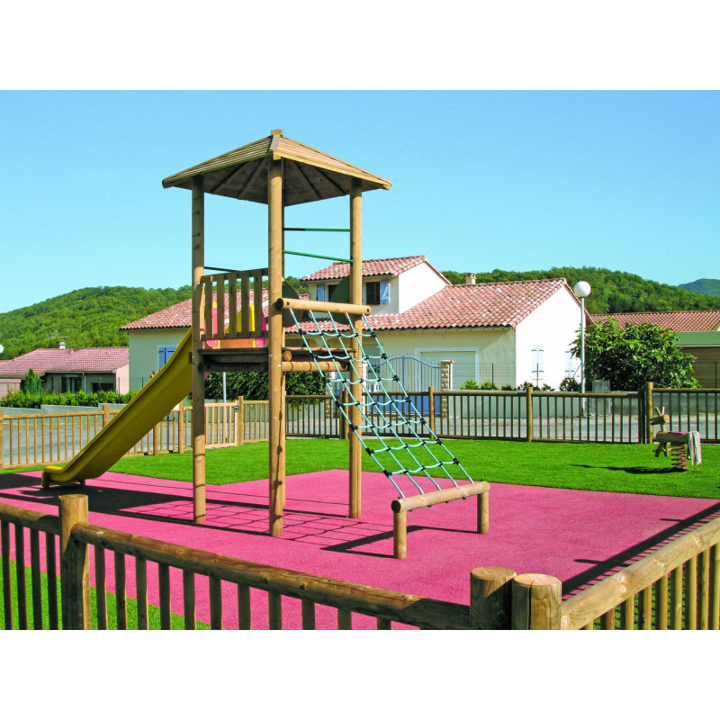 Structure aire de jeux extérieure TILLEUL