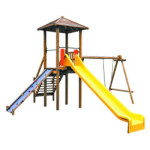 Option PORTIQUE pour Structure de jeux PALMIER