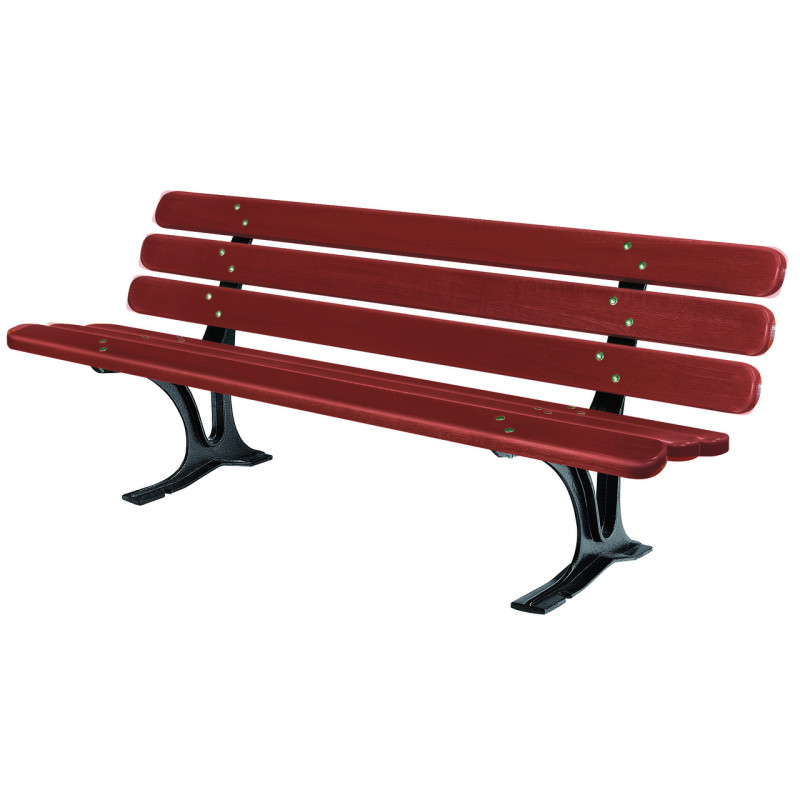 Banc de ville en bois ST MATHIEU