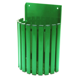 Poubelle extérieure murale MAUVE