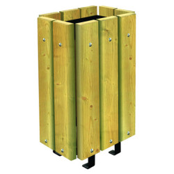 Corbeille publique ZINNIA