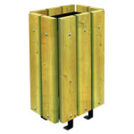 Corbeille publique ZINNIA