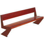 Banc parc en bois ST ROMARIC