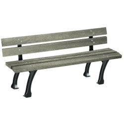 Banc ville recyclé ST BASSUS