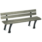 Banc ville recyclé ST BASSUS