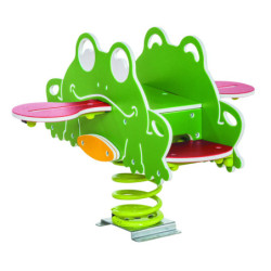 Jeu ressort 4 places enfants QUATRO GRENOUILLE