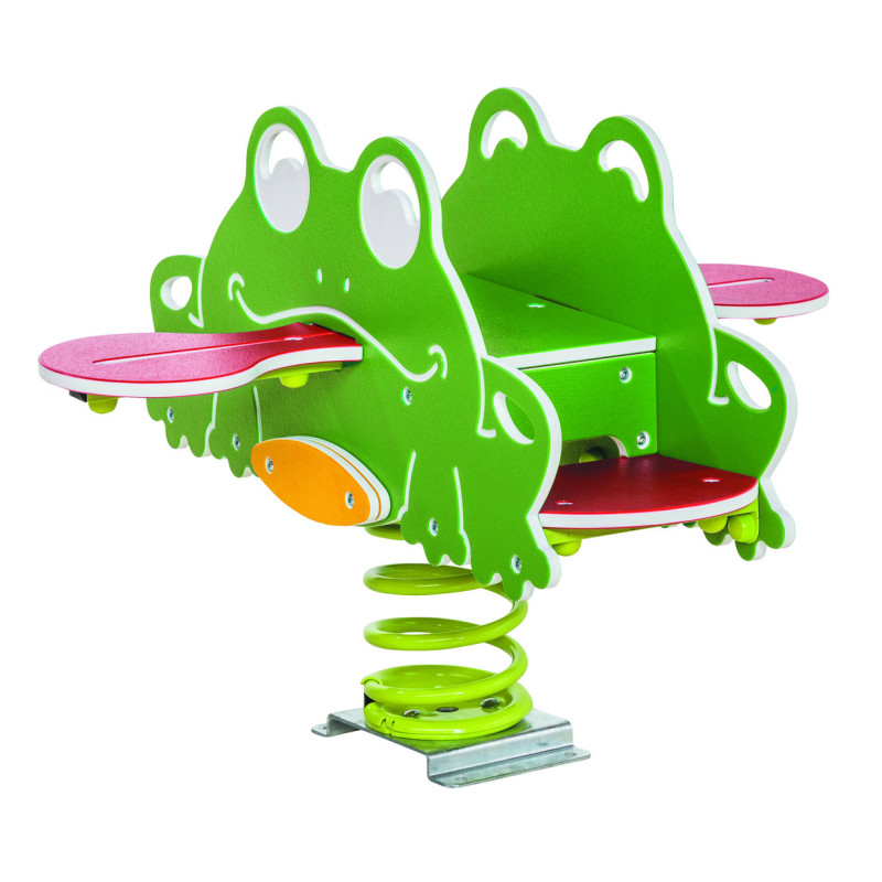 Jeu ressort 4 places enfants QUATRO GRENOUILLE