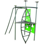 Structure multi-jeux TRIGONOX